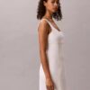 Rochie mini din amestec de in Rochie mini din amestec de in