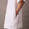 Rochie mini din bumbac, croială lejeră Rochie mini din bumbac, croială lejeră
