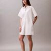 Rochie mini din bumbac twill Rochie mini din bumbac twill