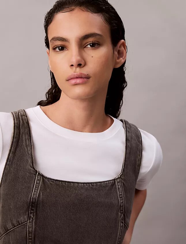 Rochie mini din denim Rochie mini din denim