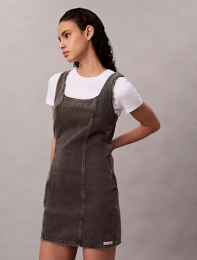 Rochie mini din denim Rochie mini din denim