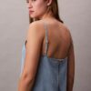 Rochie mini din denim cu bretele Rochie mini din denim cu bretele