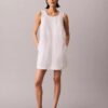 Rochie mini din poplin de bumbac Rochie mini din poplin de bumbac