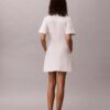 Rochie mini din poplin de bumbac Rochie mini din poplin de bumbac