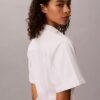 Rochie mini din poplin de bumbac Rochie mini din poplin de bumbac