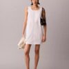 Rochie mini din poplin de bumbac Rochie mini din poplin de bumbac
