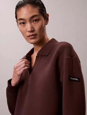 Rochie mini din tricou polo, cu croială lejeră