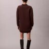 Rochie mini din tricou polo, cu croială lejeră Rochie mini din tricou polo, cu croială lejeră