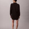Rochie mini din tricou polo, cu croială lejeră Rochie mini din tricou polo, cu croială lejeră