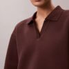 Rochie mini din tricou polo, cu croială lejeră Rochie mini din tricou polo, cu croială lejeră