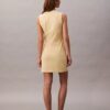 Rochie mini fără mâneci cu imprimeu logo Rochie mini fără mâneci cu imprimeu logo