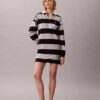 Rochie mini polo cu dungi universitare
