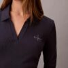 Rochie mini polo cu nervuri Monologo Rochie mini polo cu nervuri Monologo