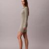 Rochie mini polo cu nervuri Monologo Rochie mini polo cu nervuri Monologo