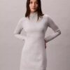 Rochie mini slim din țesătură fină
