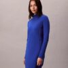 Rochie mini slim din țesătură fină
