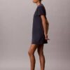 Rochie mini tip tricou cu imprimeu floral Rochie mini tip tricou cu imprimeu floral