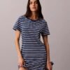 Rochie mini tip tricou cu Monogram Rochie mini tip tricou cu Monogram