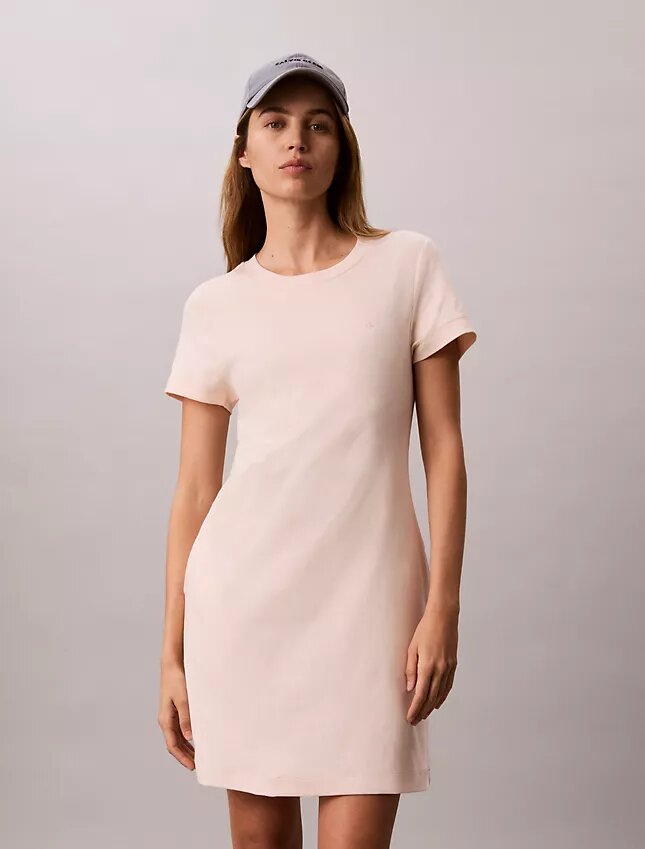 Rochie mini tip tricou cu Monogram Rochie mini tip tricou cu Monogram