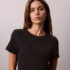 Rochie mini tip tricou cu Monogram Rochie mini tip tricou cu Monogram