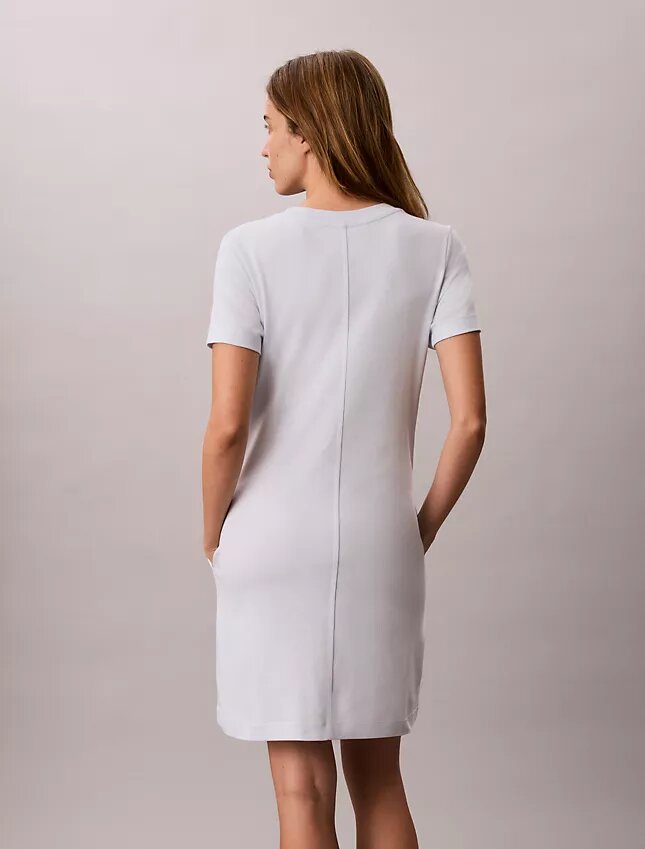 Rochie mini tip tricou cu Monogram Rochie mini tip tricou cu Monogram