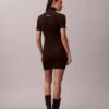 Rochie pulover din lână merino cu lurex