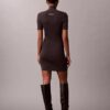 Rochie pulover din lână merino cu lurex Rochie pulover din lână merino cu lurex
