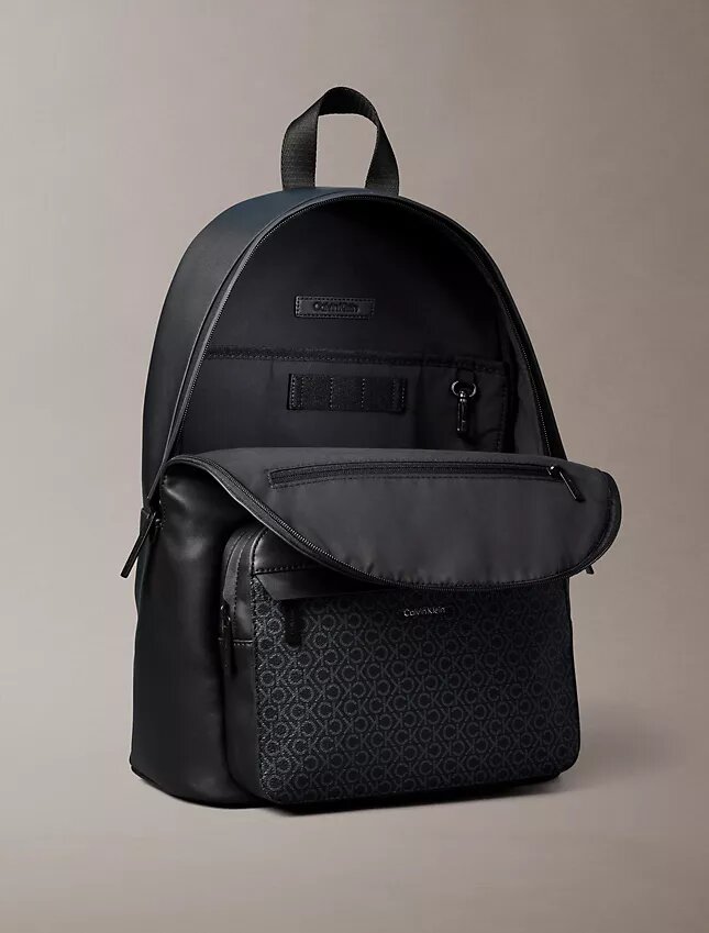Rucsac cu logo Monogram pe toată suprafața Rucsac cu logo Monogram pe toată suprafața