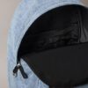Rucsac din denim cu logo Monogram