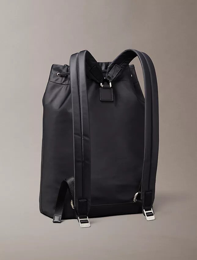 Rucsac din nailon mat cu șnur Rucsac din nailon mat cu șnur
