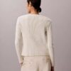 Set cardigan și maiou din bumbac cu nervuri Set cardigan și maiou din bumbac cu nervuri