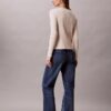 Set cardigan și maiou din bumbac cu nervuri Set cardigan și maiou din bumbac cu nervuri