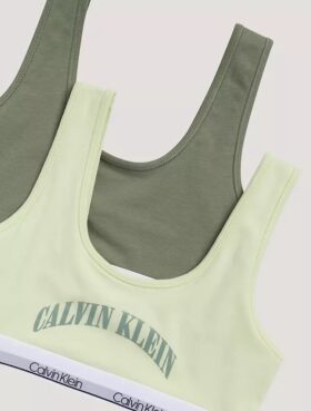Set de 2 Bralette cu imprimeu grafic cu logo-ul arcului