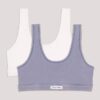 Set de 2 Bralette decolorate pentru fete