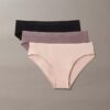 Set de 3 bikini cu talie medie Bonded Flex Set de 3 bikini cu talie medie Bonded Flex