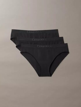 Set de 3 bikini cu talie medie Bonded Flex