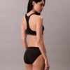Set de 3 bikini din microfibră fără cusături, cu nervuri