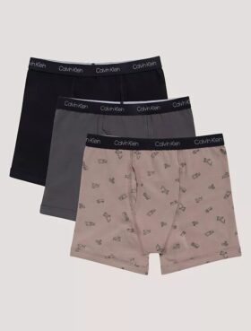 Set de 3 Boxeri Cotton Stretch pentru băieți