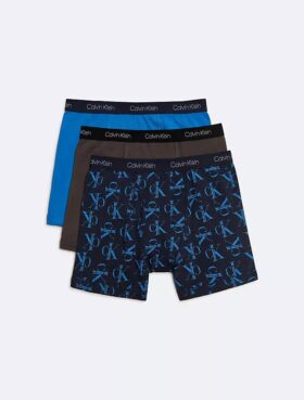 Set de 3 Boxeri Cotton Stretch pentru băieți