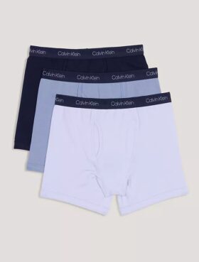 Set de 3 Boxeri Cotton Stretch pentru băieți