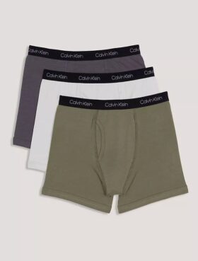 Set de 3 Boxeri Cotton Stretch pentru băieți