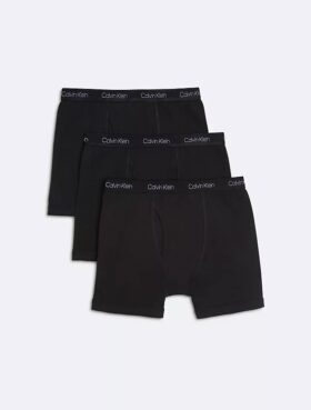 Set de 3 Boxeri Cotton Stretch pentru băieți