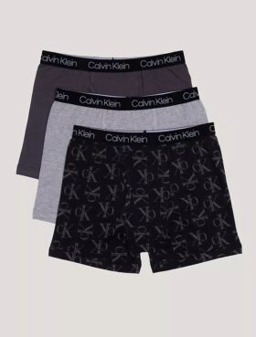 Set de 3 Boxeri Cotton Stretch pentru băieți