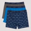 Set de 3 Boxeri Cotton Stretch pentru băieți