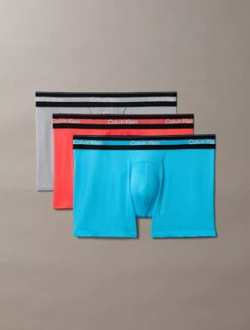 Set de 3 boxeri scurți Icon Active Mesh