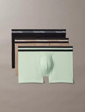 Set de 3 boxeri scurți Icon Active Mesh