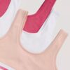 Set de 3 Bralette din Cotton Stretch pentru fete Set de 3 Bralette din Cotton Stretch pentru fete