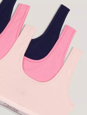 Set de 3 Bralette din Cotton Stretch pentru fete