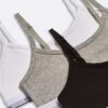 Set de 3 Bralette scurte moderne din Modern Cotton pentru fete