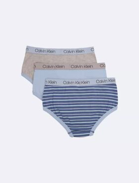 Set de 3 chiloți din bumbac Cotton Stretch cu logo pentru băieți